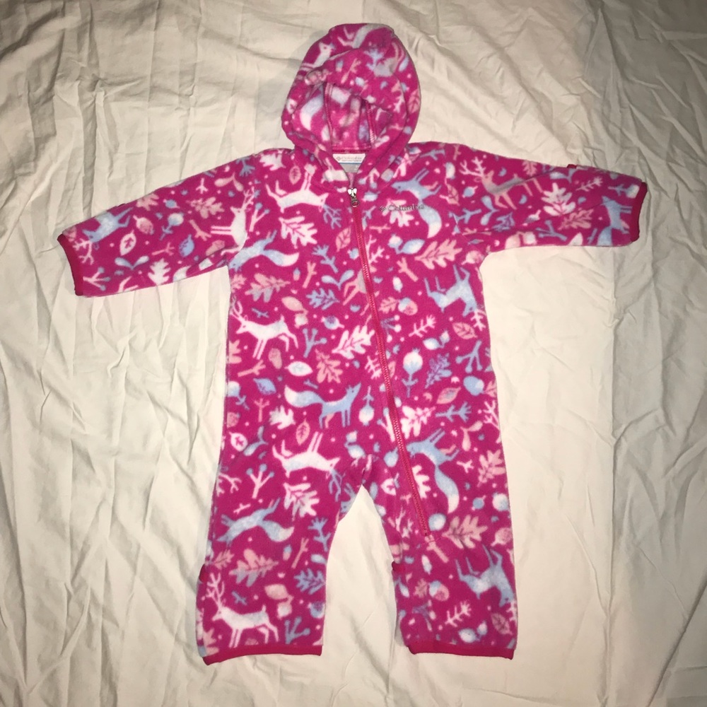Columbia brand winter suit! Baby girl sz 3-6 mo